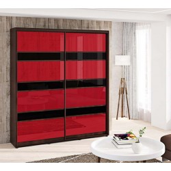 Шкаф-купе "Модель-4" Цветное стекло 2,0м